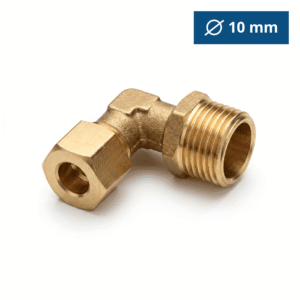 10 mm Messing knelkoppelingen - knelfittingen