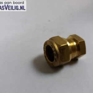 10mm messing eindstop