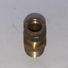10mm messing knelkoppleing x 1/4 buitendraad rechts