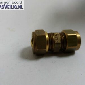 Alternative view of Messing rechte knelkoppeling 12mm x 12mm