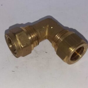 Messing knie knelkoppeling 12mm x 12mm - Afbeelding 4