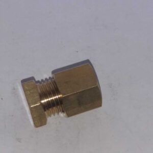 8mm messing eindstop