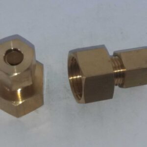 Complete set onderdelen voor het aanleggen van een nieuwe gasinstallatie met 2 gebruistoestellen één met een 8 mm knel aansluiting en één met een 8mm knel x 1/2 buitendraad aansluiting. - Afbeelding 8