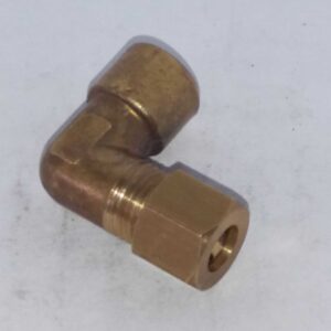 8mm Messing knelkoppeling knie x 1/4 binnendraad - Afbeelding 3