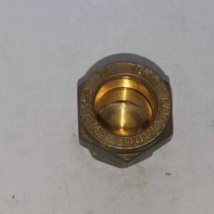 Alternative view of Messing eindstop voor 15mm koperen gasleiding