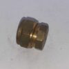 Messing eindstop voor 15mm koperen gasleiding