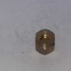 Messing blindstop voor 8mm snelsluitkraan of 8mm messing knelkoppeling kompleet met wartelmoer