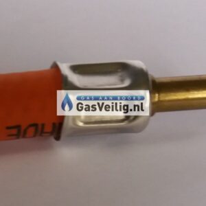 Alternative view of Optimit rubber gasslang 40 cm lang Tule  2 x 8 mm glad