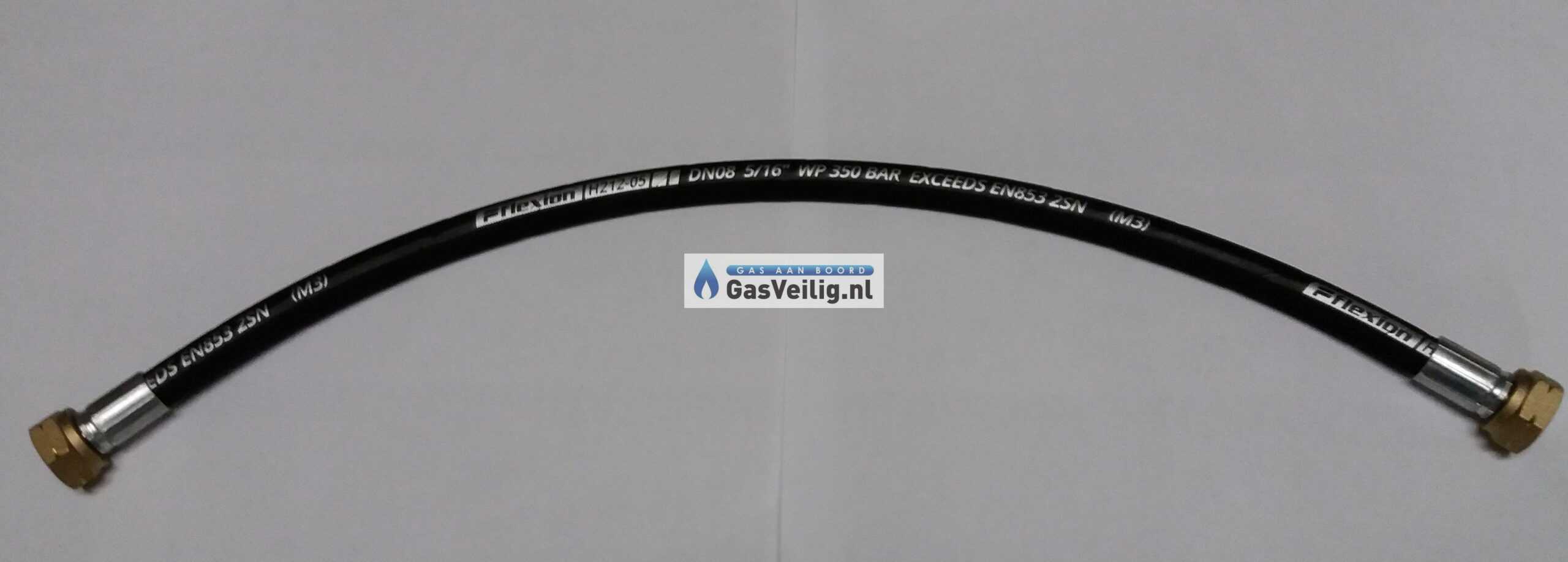 Hogedrukslang 100cm- KOMBI/DIN x KOMBI/DIN (SHELL)
