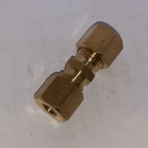 Messing knelkoppeling 8mm x 8mm recht. - Afbeelding 4