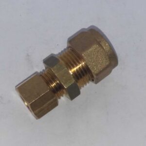 Messing verloop knelkoppeling 8 mm x 10 mm - Afbeelding 5