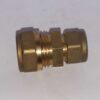 Messing verloop knelkoppeling 8 mm x 12 mm