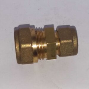 Messing verloop knelkoppeling 8 mm x 12 mm