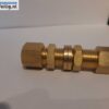 Schotdoorvoer / schotkoppeling recht 10mm x 10mm knel.