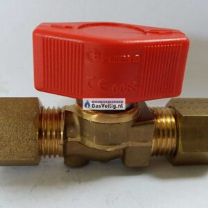 10 x 10 mm messing snelsluitkraan
