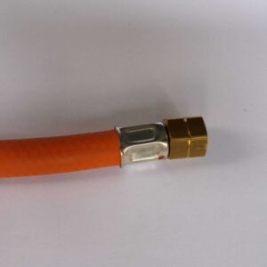 Optimit rubber gasslang 40 cm lang 2 x 1/4 links binnendraad
