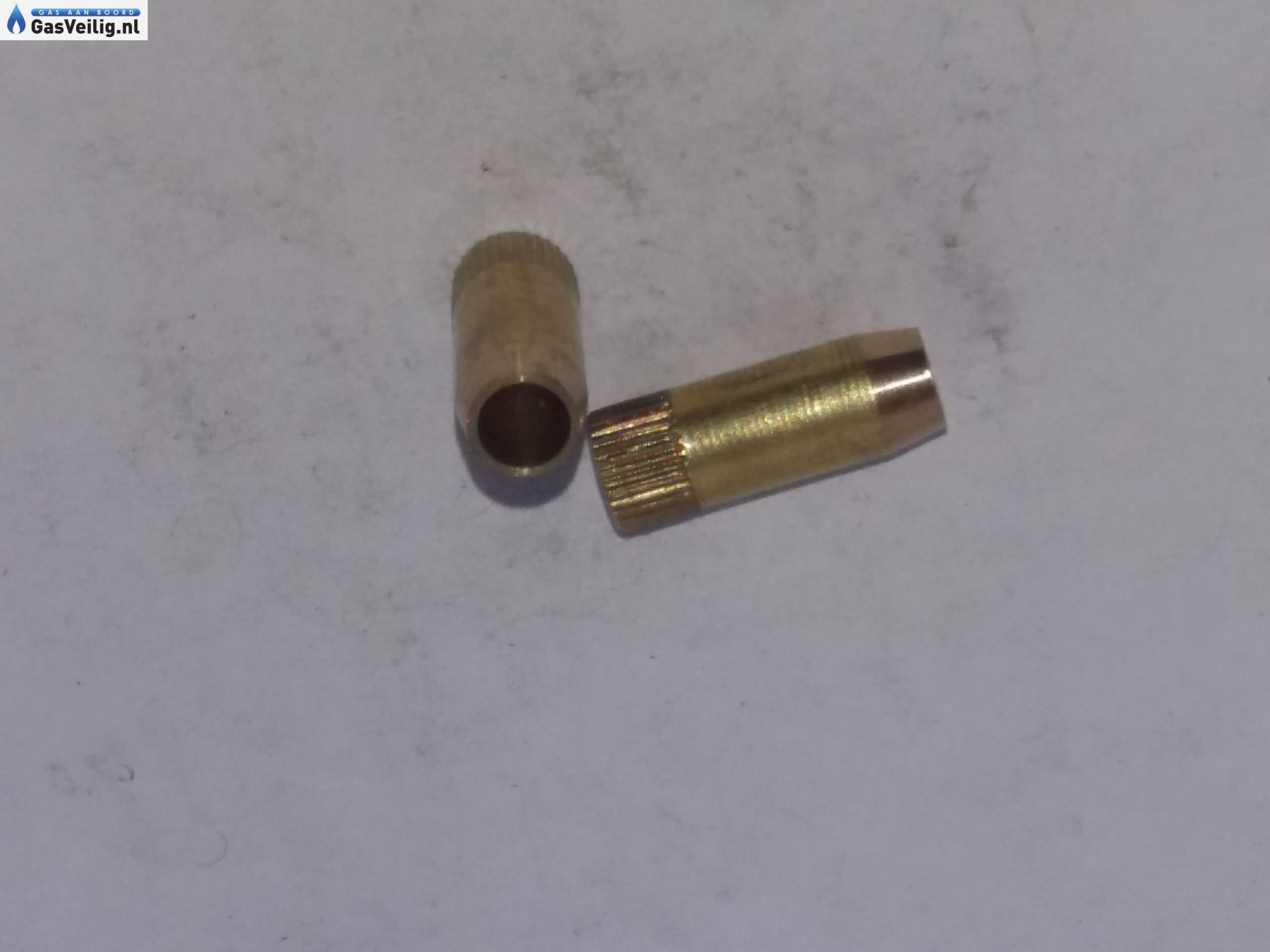 verstevigingsbus of steunbus voor 6mm zachtkoperen gasleiding - Afbeelding 2
